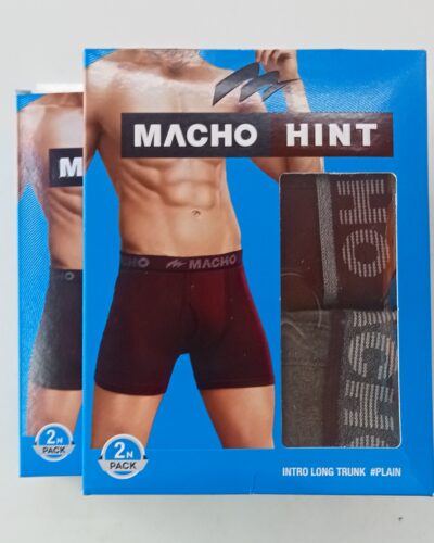 Macho Hint Long Trunk(Outer Elastic)(Pack Of 4) Any Colour