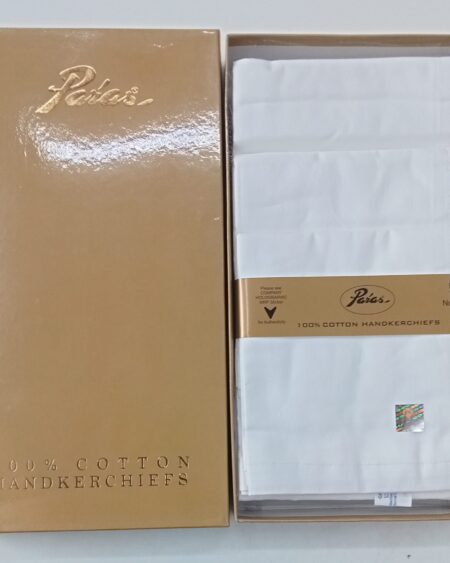 Paras Hanky 301 White