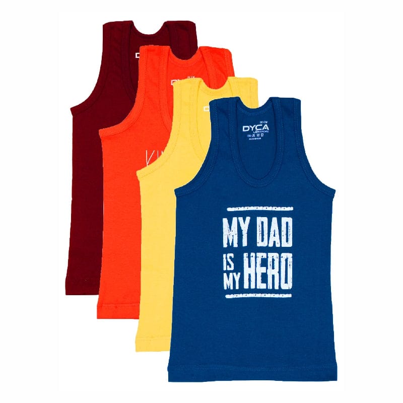 Vest for boys florocent multicolor