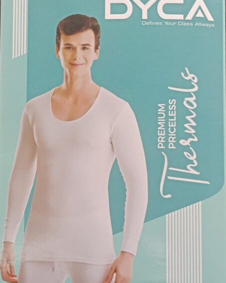Dyca By BOdycare Men's Full White Thermal